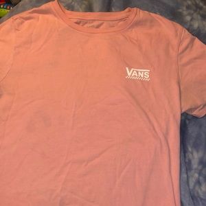 Pink Vans t-shirt